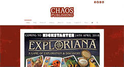 Desktop Screenshot of chaospublishing.com